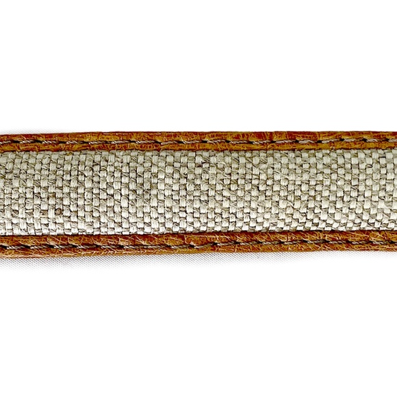 Cape Cobra Cognac Ostrich Belt from South Africa - Picture 4 of 5